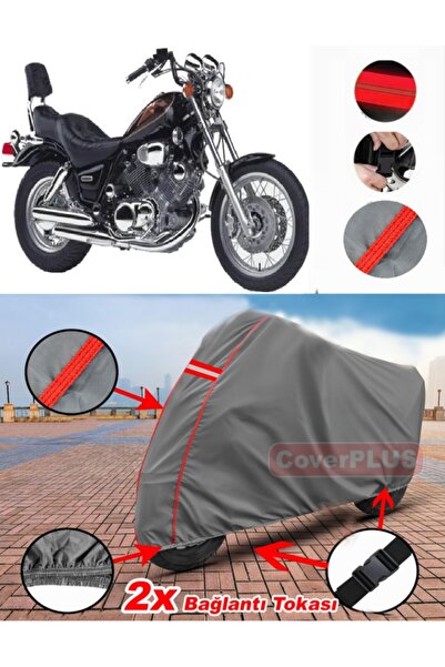 CoverPlus Yamaha Virago Xv 1100 Tarpaulin Motor Tarpaulin Motorbike Cover Ten...