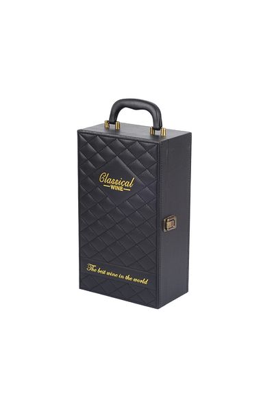 OEM Set Cutie de vin Deluxe, pentru 2 sticle, cu accesorii de vin incluse, Classical Wine