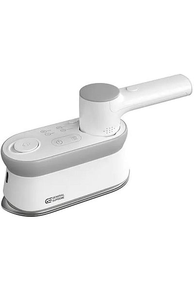General Supreme Portable Steam Iron with Lint Remover, Vertical and Horizontal Steaming, 1100-1300 W