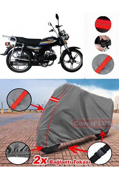 CoverPlus King Motor Kr-100-2A Tarpaulin Motor Tarpaulin Motorcycle Cover Ten...