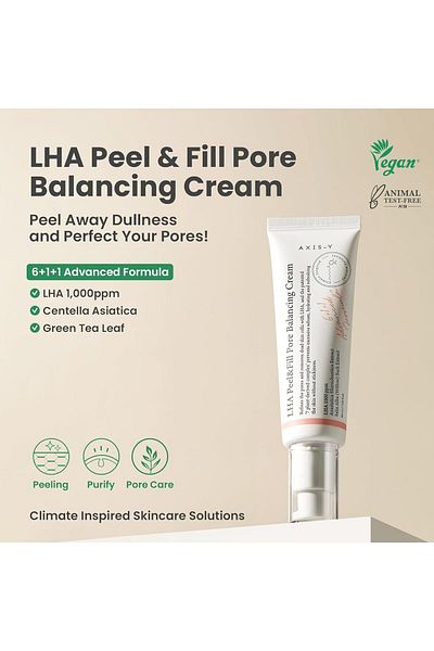 AXIS-Y Ksis-Y LHA Exfoliating and Pore Filling Cream - 50ml