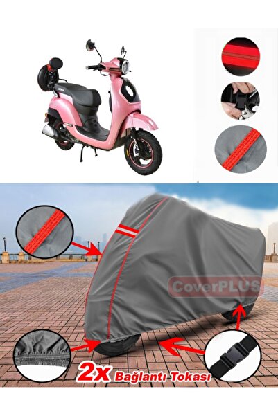 CoverPlus Arora Ar 50-8 Espresso Tarpaulin Motor Tarpaulin Motorcycle Cover T...