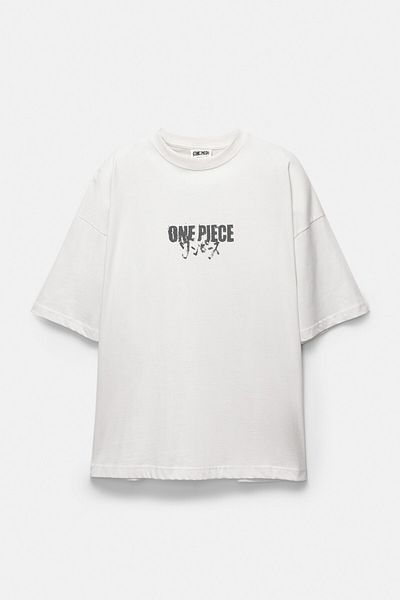Pull & Bear White One Piece T-shirt