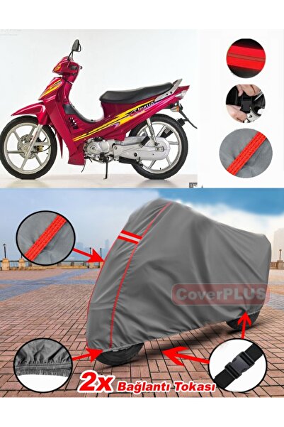 CoverPlus Kanuni Elite 100 قماش القنب موتور القماش المشمع غطاء دراجة نارية خي...