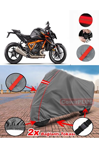 CoverPlus KTM 1290 Super Duke R قماش القماش المشمع غطاء دراجة نارية خيمة حمرا...