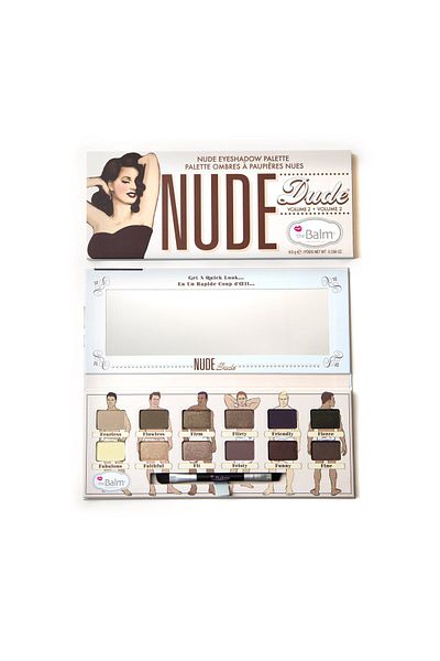 the balm Nude Eyeshadow, Shimmer, Beige, Powder
