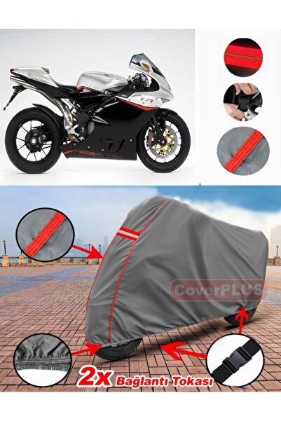 CoverPlus MV Agusta F4 1078 قماش القنب محرك القماش المشمع غطاء دراجة نارية خي...