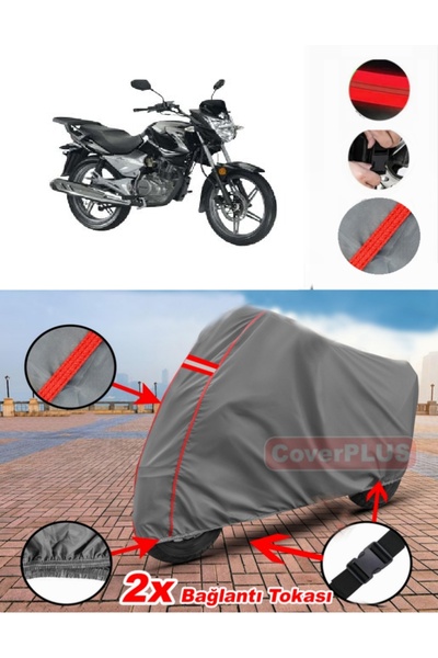 CoverPlus Kanuni ليوبارد القماش المشمع موتور القماش المشمع غطاء دراجة نارية خ...