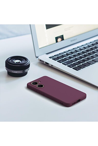 m.tk moveteck Xiaomi Poco X7 Pro Kılıf Lansman Kamera Korumalı içi Kadife Yumuşak Renkli Silikon Mat Hisli Süet