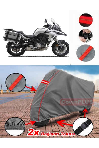 CoverPlus Rks Trk502 X Tarpaulin Motor Tarpaulin Motorcycle Cover Tent Red St...