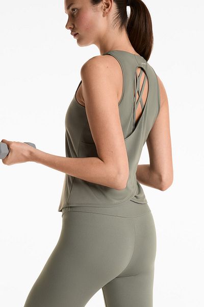 Oysho Cross-back comfortlux T-shirt