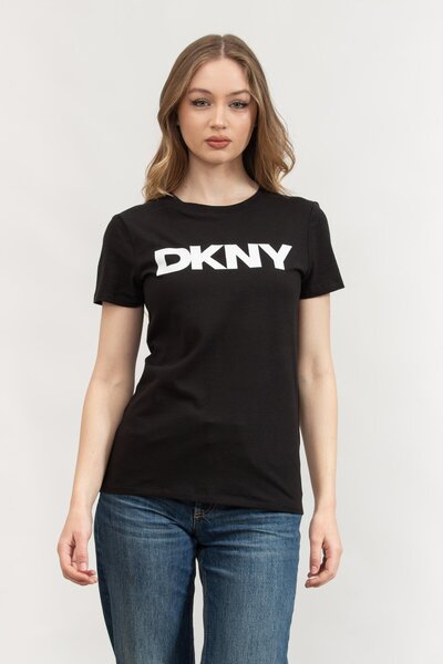 Dkny Kadın Bisiklet Yaka T-shirt