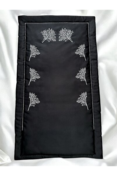 Mariabella Home Collection Ağaç Desen Nakışlı Seccade Namazlık Çeyizlik Elyaf...