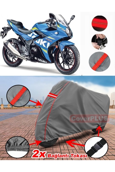 CoverPlus سوزوكي GSX-R 250 القماش المشمع موتور القماش المشمع غطاء دراجة نارية...
