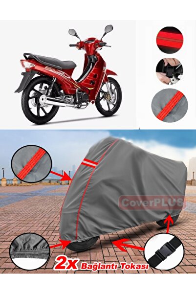 CoverPlus BuMoto/ل Jinling الياقوت 100CC القماش المشمع موتور القماش المشمع غط...