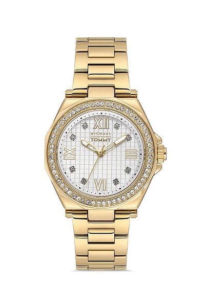 MICHAEL TOMMY Steel Women's Wristwatch - Mt- 325007 L-Sb33