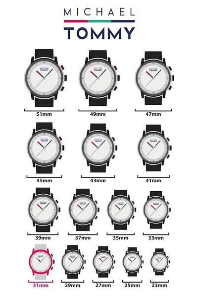 MICHAEL TOMMY Steel Women's Wristwatch - Mt- 325002 L-Bbm23