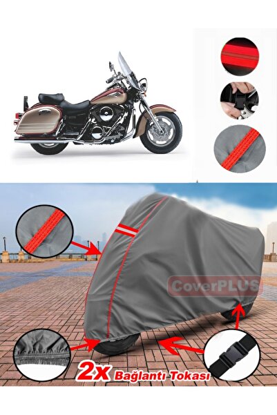 CoverPlus Kawasaki Vn 1500 Classic Tourer Tarpaulin Motor Tarpaulin Motorbike...