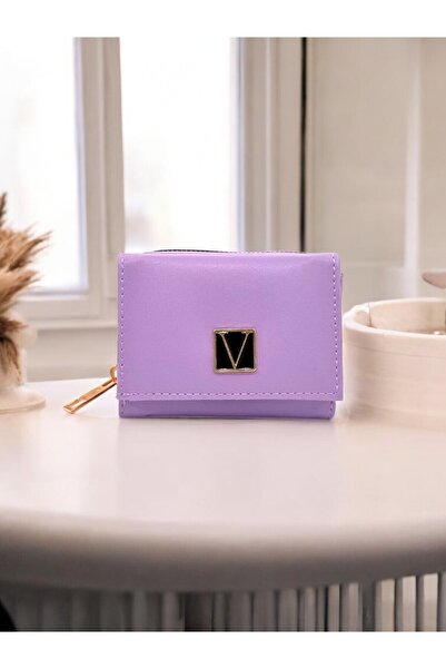 UCCELLO Portofel elegant pentru femei cu mini fermoar și capac