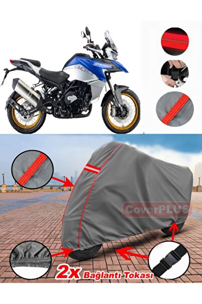 CoverPlus QJ SRT800 X القماش المشمع موتور القماش المشمع غطاء دراجة نارية خيمة...