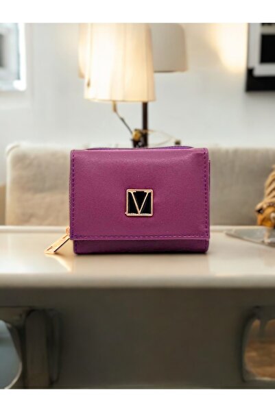 UCCELLO Portofel elegant pentru femei cu mini fermoar și capac