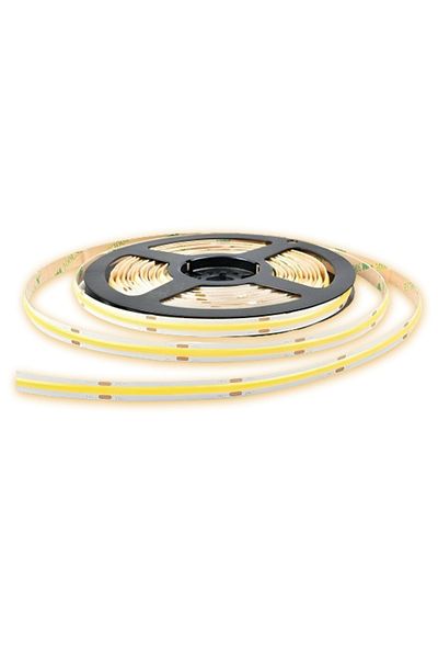 CLASSLIGHTS COB LED Strip 528LED/m, Warm White Light, Indoor IP20, 5 meter roll, ElectroAZ