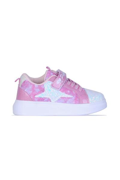 Skuaıter 9100 Promy Pink Glitter Pantofi sport pentru fete