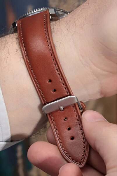 Onywatch حزام ساعة من الجلد الطبيعي مقاس 20 مم، حزام ساعة من الجلد مقاس 20 مم...