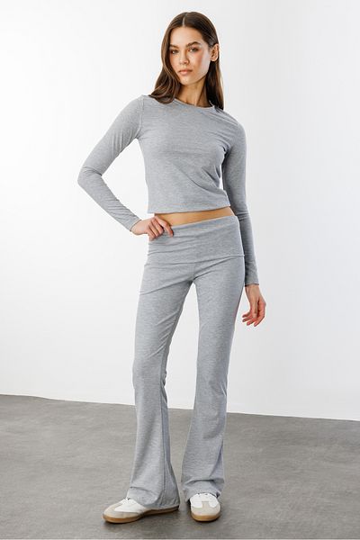 GENIUS STORE بنطلون جيرسي نسائي واسع الساق من SPANISHWIDE-PANTS