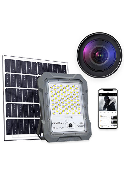 OEM Proiector LED cu cameră video integrată, 200W, alimentat cu energie solar...