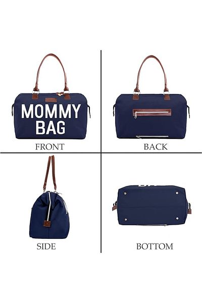 CRACOS Set De Voiaj Mommy Bag, ®, 3 Genti , Rezistent La Apa, Buzunare Termice , Multifunctionala