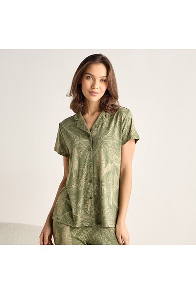 FAV Printed Shirt and Pyjama Set