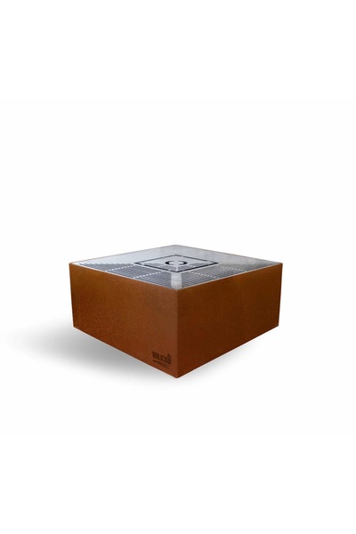 WAXXO-BBQ 🔥 Jüpiter Çok Amaçlı Kare Mangal & Ateş Çukuru 100x100cm