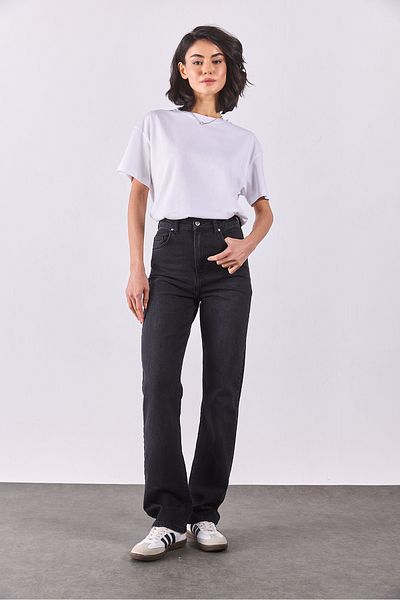 VENA Crew Neck Oversize Comfortable Fit Basic T-Shirt - White