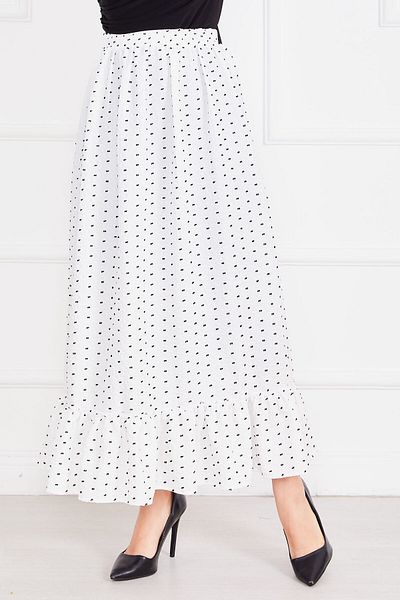 EBRUTESETTÜR Pompom Patterned Skirt