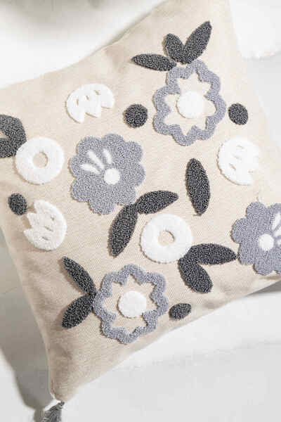 FH finehome Bareli Throw Pillow Cover 45X45Cm