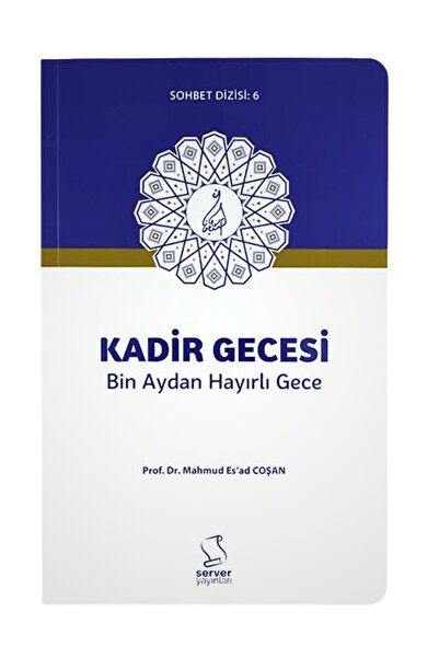 Server Yayınları Kadir Gecesi Bin Aydan Hayırlı Gece (CEP BOY)