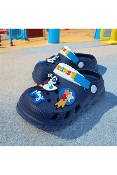 Hızlı Al Boy Sandals Slippers. Non-Slip Sole Suitable for Daily Use Boy Sandals Slippers