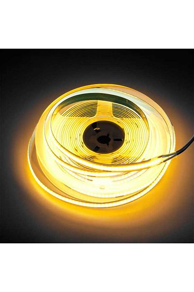 CLASSLIGHTS COB LED Strip 320 LED/m - Warm White Light, Indoor IP20 - 5 Meter Roll, ElectroAZ