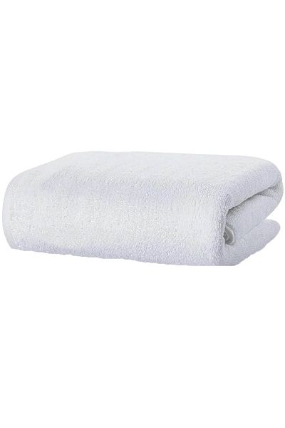 Mira Home Hotel Bath Towel 100% Cotton 70X150 cm White 20/2 Ring 600 Gr