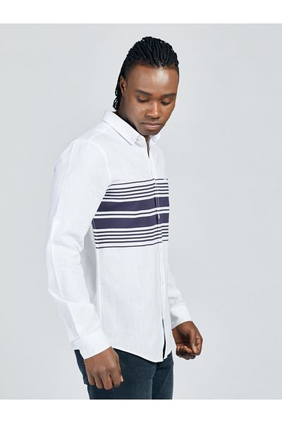 Loft Men's Striped Shirt