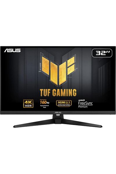 ASUS TUF Gaming Monitor VG32UQA1A - 31.5-inch 4K (3840x2160), 160Hz Overclocked, FreeSync Premium, HDR 40
