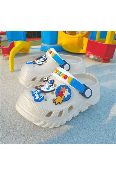 Hızlı Al Boy Sandals Slippers. Non-Slip Sole Suitable for Daily Use Boy Sandals Slippers