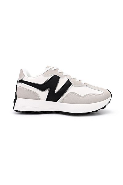 Tmall Women's Sports Shoes, Made Of Eco-suede Leather, D1434, Grey