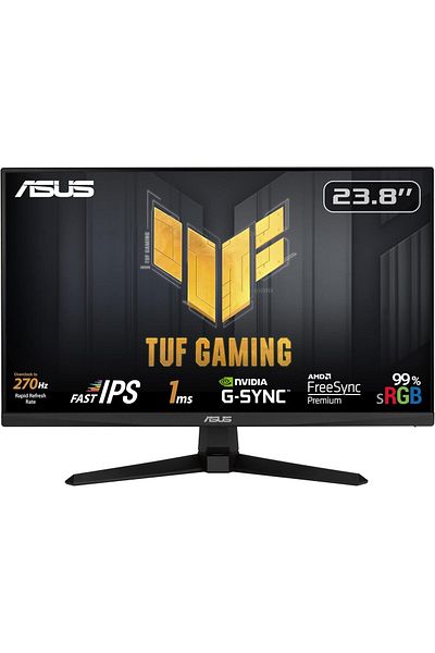 ASUS ASUS TUF Gaming VG249QM1A Monitor 23.8 Inch FHD (1920x1080) IPS, 270Hz, 1ms (GTG)