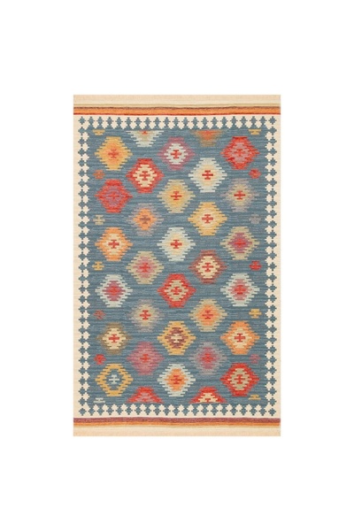 Hoomrugs Hoom Rugs VGT 04 Navy Yıkanabilir Çift Taraflı Otantik Halı