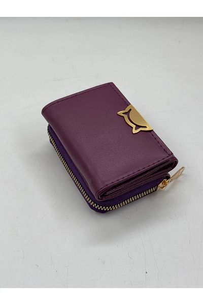 Esila Sirius Women's El Wallet with Cat Figure