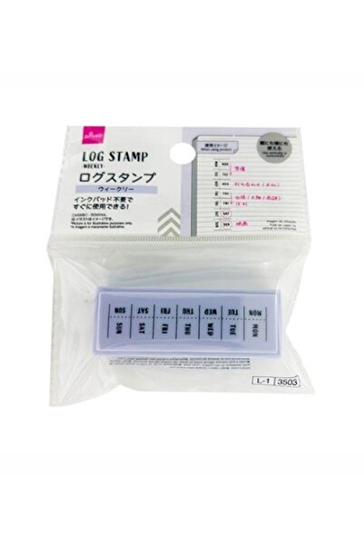 Concord Japon Haftalık Günlük Damga - Mühür