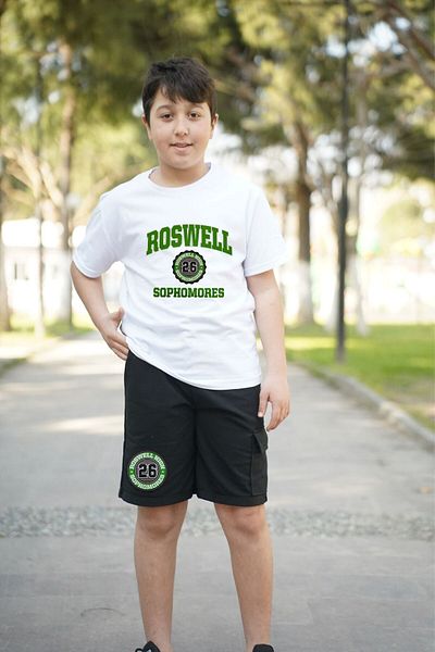 cm buseyiz Seria combinată RelaxFit - tricou și capri