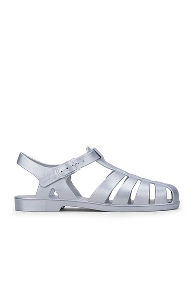 IGOR Women's Buckle Sandals S10346 Biarritz Metal Brillo